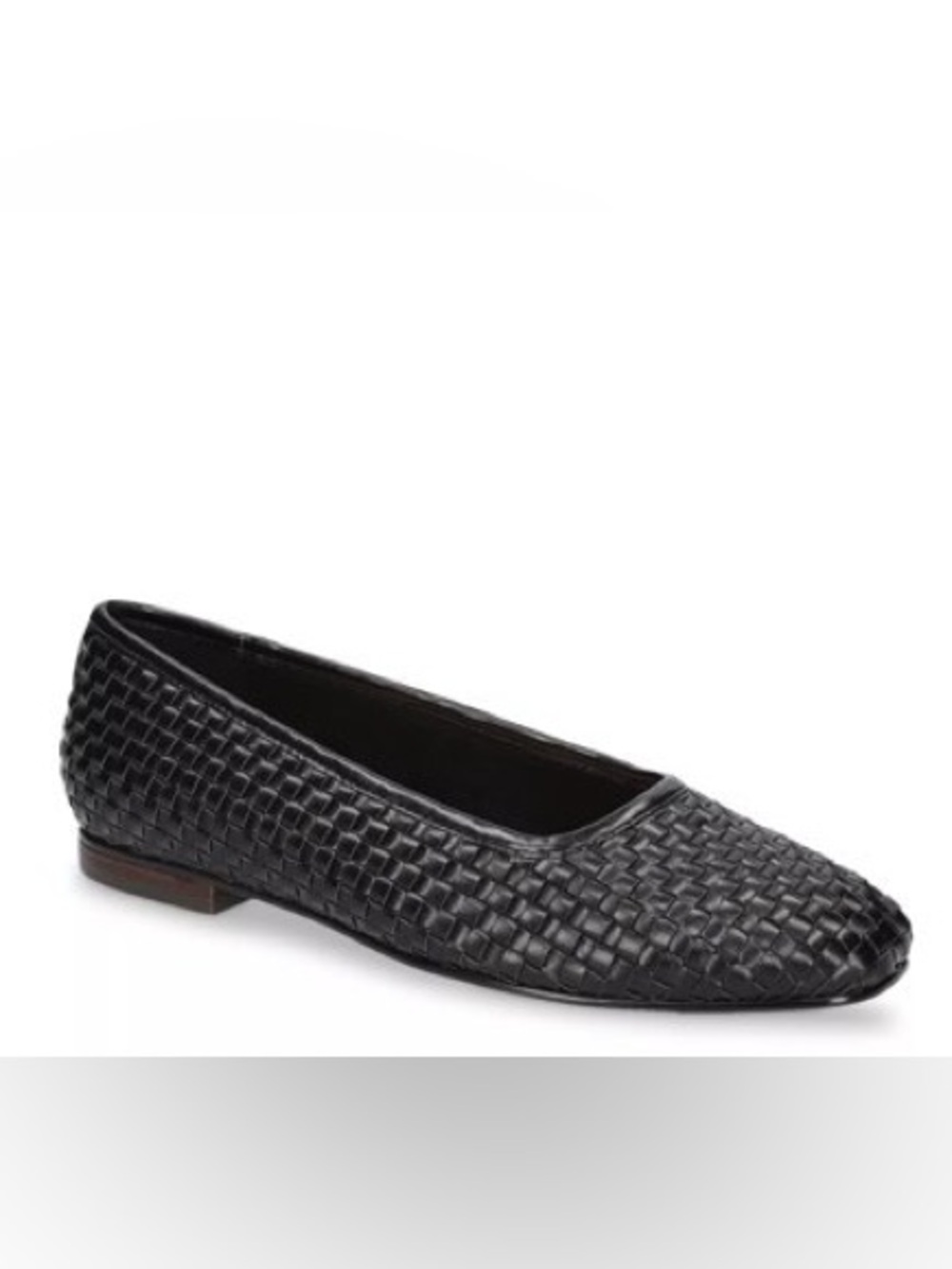 WIDE WIDTH Bella Vita Women's Kimiko Square Toe Flats Wide Width 8.5W